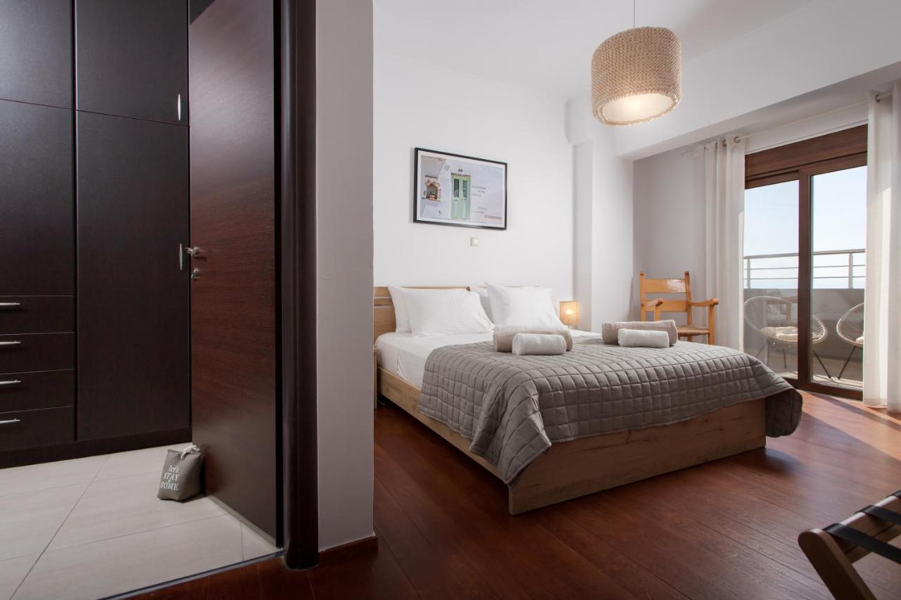 Overview Chania With Sea View And Amazing Sunset Apartment
