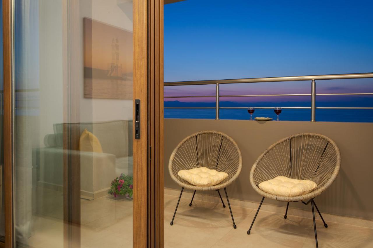 Overview Chania With Sea View And Amazing Sunset Apartment Chania (Crete)