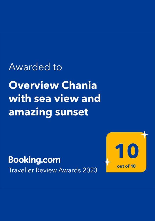 Apartment Overview Chania With Sea View And Amazing Sunset