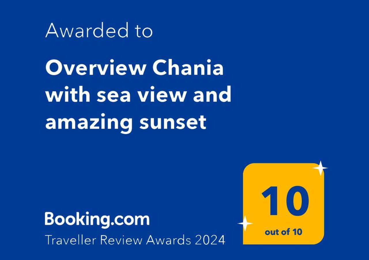 Apartment Overview Chania With Sea View And Amazing Sunset